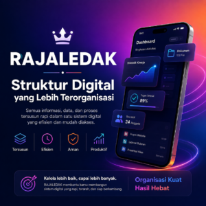 RAJALEDAK Langkah Digital baru